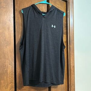 Heat Gear Sleeveless UA Hoodie Size XL